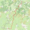 Trace GPS Tour des Monts d'Aubrac. De Pont de Gournier à Fournels, itinéraire, parcours