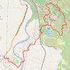 Trace GPS Tour des Mallos de Riglos, itinéraire, parcours