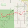 Trace GPS San Jacinto - Cactus to clouds, itinéraire, parcours