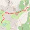 Trace GPS Ibón de Tortiellas desde Rioseta, itinéraire, parcours