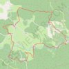 Trace GPS Haut-Languedoc-Les-Planques-LeSoulie, itinéraire, parcours