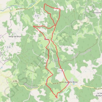 Trace GPS À Saint-Avit, itinéraire, parcours