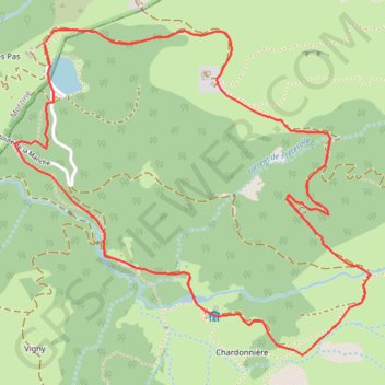 Trace GPS Le tour des alpages de Fréterolle à Chardonnière, itinéraire, parcours