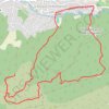 Trace GPS Rocher du Castellas - La Roque-d'Anthéron, itinéraire, parcours