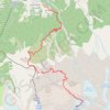 Trace GPS Montée à Tête Rousse depuis les Houches, itinéraire, parcours
