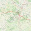 Trace GPS GR22 De La Perrière à Bagnoles-de-l'Orne (Orne), itinéraire, parcours