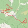 Trace GPS Gorodel, Hameau de l'église (Drôme), itinéraire, parcours