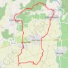 Trace GPS Sainte-Eulalie - Collorgues, itinéraire, parcours