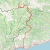 Trace GPS Limone - Ventimiglia, itinéraire, parcours