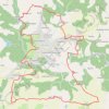 Trace GPS La vallée du Blavet - Le grand circuit Bubry, itinéraire, parcours