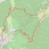 Trace GPS Le Trehkopf par le Uhufels et le Gommkopf, itinéraire, parcours