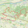 Trace GPS Azay-sur-Cher, Dierre, Cangé, itinéraire, parcours