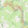 Trace GPS Navacelles, itinéraire, parcours