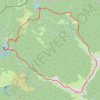 Trace GPS Lac des perches, itinéraire, parcours