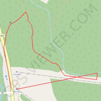 Trace GPS Dim4-gr3, itinéraire, parcours