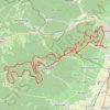 Trace GPS Intersport Selestat Grand Trail HK 59 Km, itinéraire, parcours