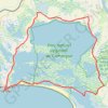 Trace GPS Tour de l'étang de Vaccarès - Saintes-Maries-de-la-Mer, itinéraire, parcours