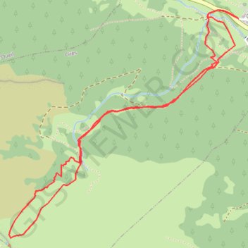 Trace GPS Cap de la Lit : Depuis Cires, itinéraire, parcours