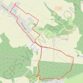 Trace GPS La Neuville, itinéraire, parcours