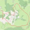 Trace GPS Boucle d'Orsanco, itinéraire, parcours