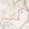Trace GPS Isola - Baisse de Druos, itinéraire, parcours