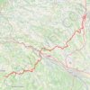 Trace GPS GR 65 : D'Aire-sur-l'Adour (Landes) à Larribar-Sorhapuru (Pyrénées-Atlantiques), itinéraire, parcours