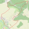 Trace GPS Circuit de la forêt du Hellet - Mesnières-en-Bray, itinéraire, parcours