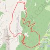 Trace GPS Grand Som - Col du Frêt, itinéraire, parcours