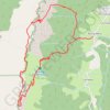 Trace GPS Traversée du Ranc Traversier, du Pas de Serre Brion au Pas Morta, itinéraire, parcours