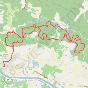 Trace GPS Trail des palombières, itinéraire, parcours