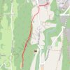Trace GPS Le Bourget-du-Lac Randonnée, itinéraire, parcours