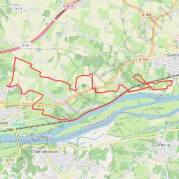 Trace GPS Oudon Saint Gereon, itinéraire, parcours