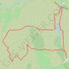 Trace GPS Plaine des Mayons - Lac des Escarcets, itinéraire, parcours