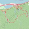 Trace GPS Multnomah Falls, Ecola Falls and Wahkeena Falls Loop, itinéraire, parcours