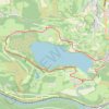 Trace GPS Tour du lac de Lourdes, itinéraire, parcours
