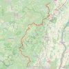 Trace GPS GR5 De Andlau (Bas-Rhin) à Thann (Haut-Rhin) (2020), itinéraire, parcours