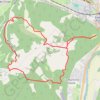Trace GPS Les Farges - La Roche Chapelane, itinéraire, parcours