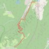 Trace GPS Rochers de Chalves, itinéraire, parcours