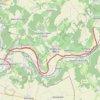 Trace GPS Les Gorges du Verger - Bourganeuf, itinéraire, parcours