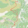 Trace GPS 2024 04 05 - gorges de la Vésubie. Giga, itinéraire, parcours
