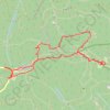 Trace GPS Le hartmanswillerkopf, les tranchées de la grande guerre, itinéraire, parcours