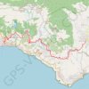Trace GPS Sentier des Dieux : Bomerano - Positano, itinéraire, parcours