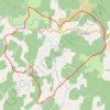 Trace GPS Saint-Bathelemy-Grozon, itinéraire, parcours