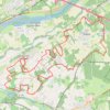 Trace GPS Lignères de Touraine-Vallères, itinéraire, parcours