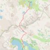 Trace GPS Col de Madamète en traversée, itinéraire, parcours