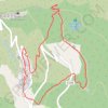 Trace GPS RANDO A PIED GOULIER, itinéraire, parcours
