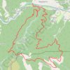 Trace GPS Chateau de Sauvage, itinéraire, parcours