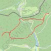 Trace GPS Entre Fleckenstein et Froensbourg, itinéraire, parcours
