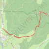 Trace GPS Mont Forchat, itinéraire, parcours