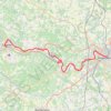 Trace GPS De Cognac à Angoulême le long de la Charente - 6740 - UtagawaVTT.com, itinéraire, parcours